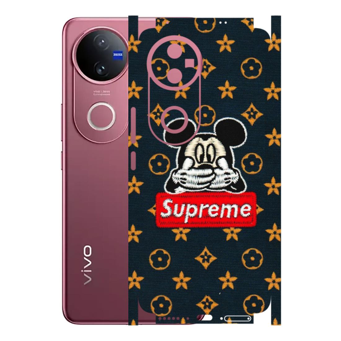 VIVO Z/V/X/T/U/S Series Phone Skins (All Models) - Mickey Supreme - Matte Finish (M-83) Vivo V50 5G