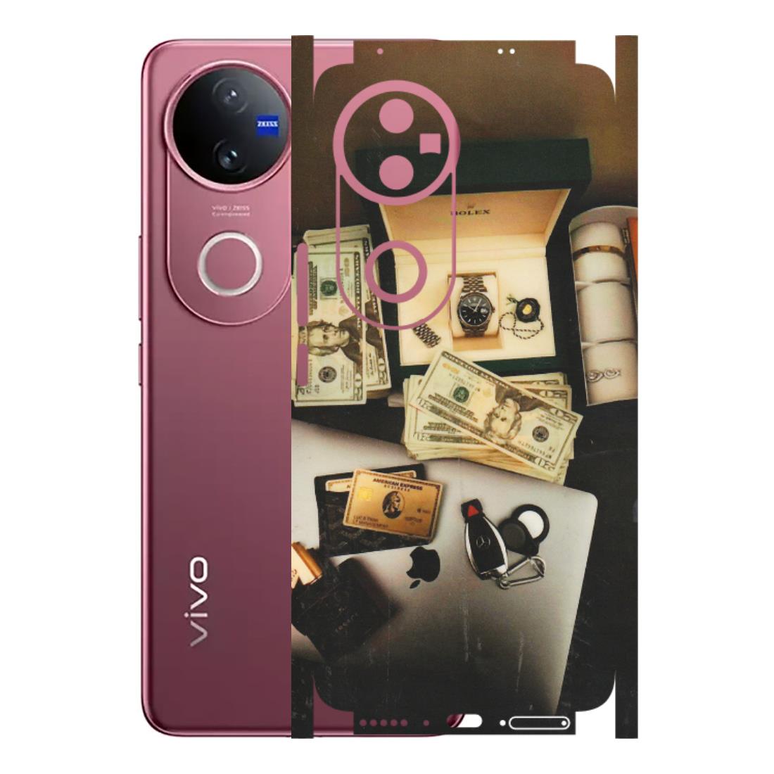 VIVO Z/V/X/T/U/S Series Phone Skins (All Models) - Luxury Lifestyle - Transparent Finish (T-11) Vivo V50 5G