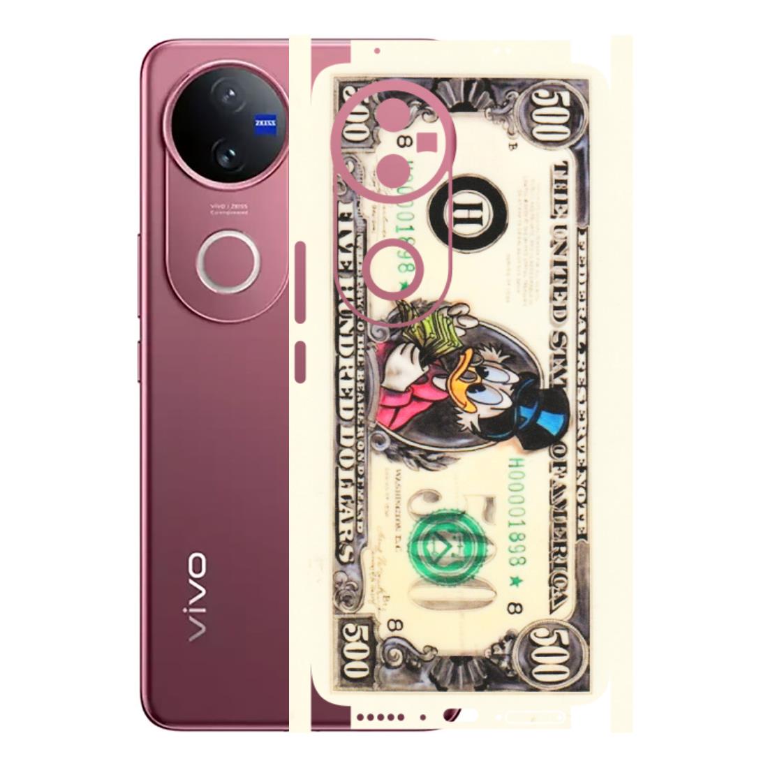VIVO Z/V/X/T/U/S Series Phone Skins (All Models) - Five Hundred Dollar Duck - Transparent Finish (T-15) Vivo V50 5G