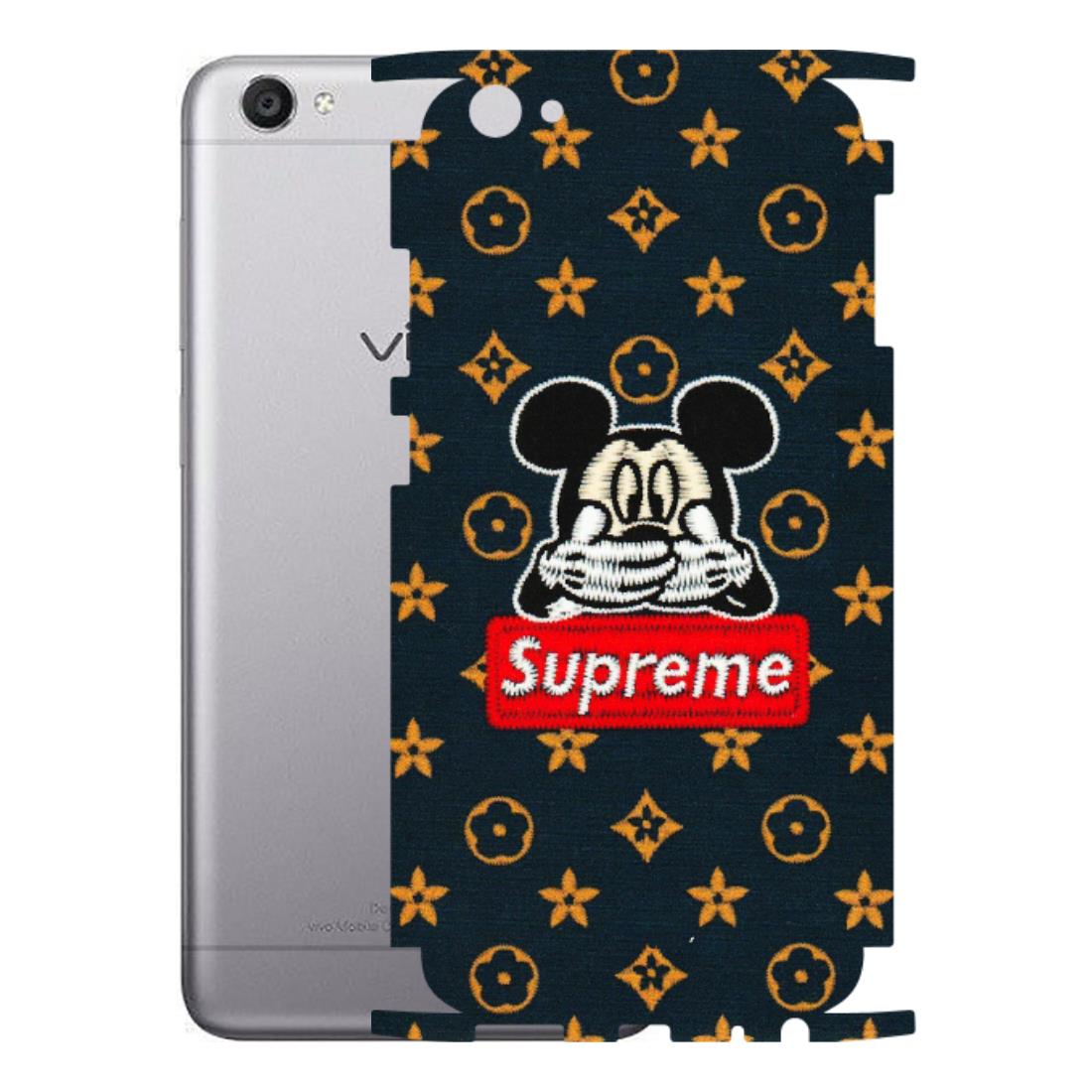 VIVO Z/V/X/T/U/S Series Phone Skins (All Models) - Mickey Supreme - Matte Finish (M-83) Vivo V5