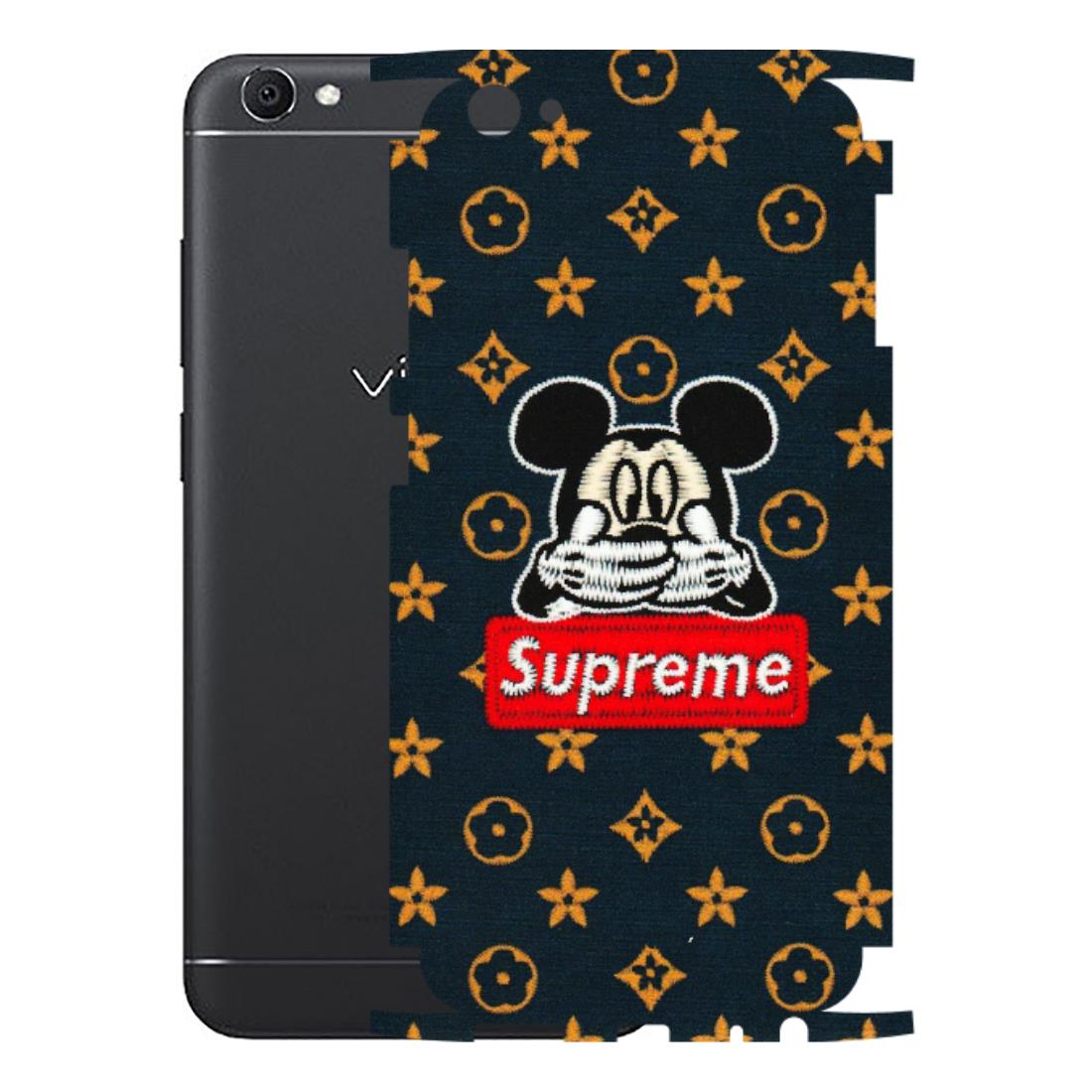 VIVO Z/V/X/T/U/S Series Phone Skins (All Models) - Mickey Supreme - Matte Finish (M-83) Vivo V5 S