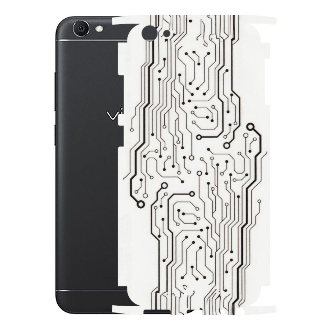 VIVO Z/V/X/T/U/S Series Phone Skins (All Models) - Tech Circuits - Transparent Finish (T-03) Vivo V5 S
