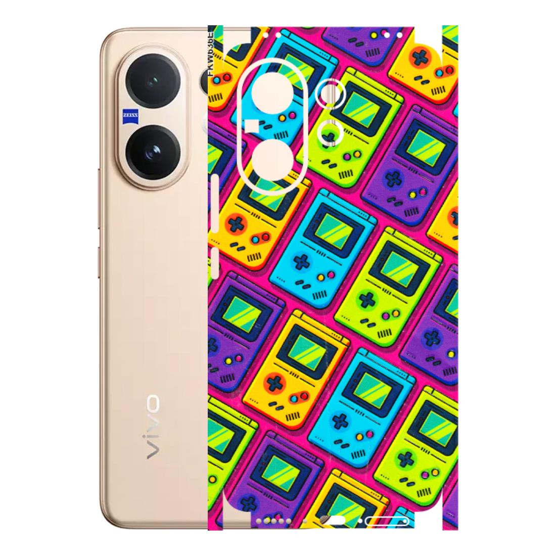 VIVO Z/V/X/T/U/S Series Phone Skins (All Models) - Gameboy Colourful - 3D Embossed Finish (L-266) Vivo V60 5G