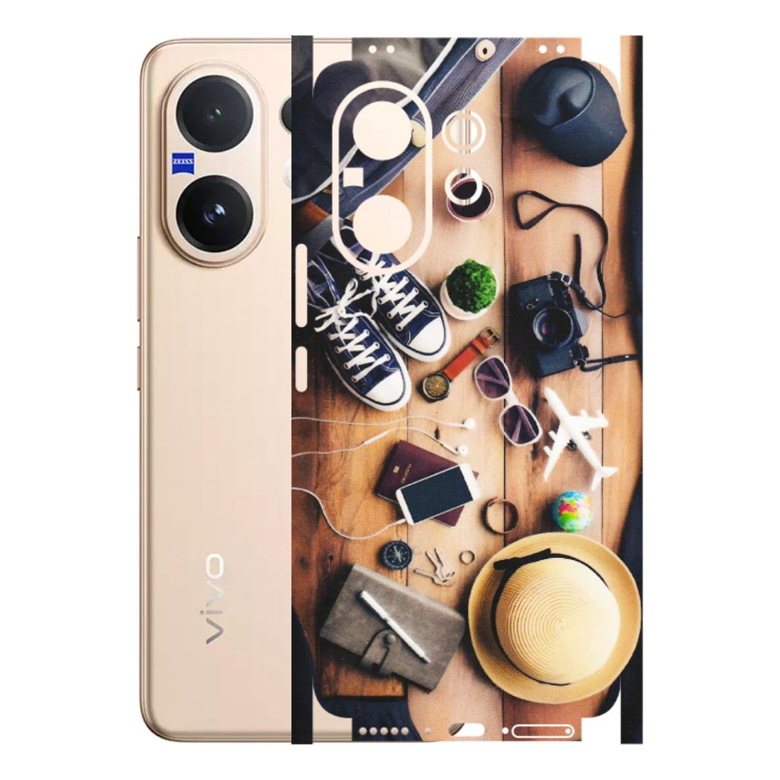 VIVO Z/V/X/T/U/S Series Phone Skins (All Models) - Travel Wanderlust - Matte Finish (M-133) Vivo V60 5G