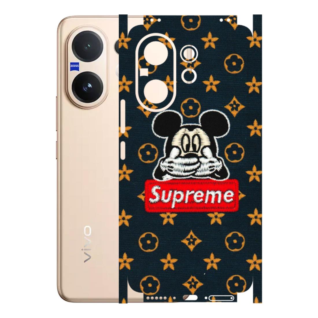 VIVO Z/V/X/T/U/S Series Phone Skins (All Models) - Mickey Supreme - Matte Finish (M-83) Vivo V60 5G