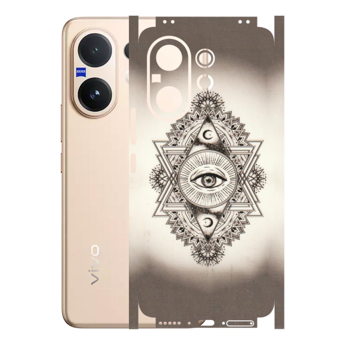 VIVO Z/V/X/T/U/S Series Phone Skins (All Models) - Illuminati Great Eye - Transparent Finish (T-14) Vivo V60 5G