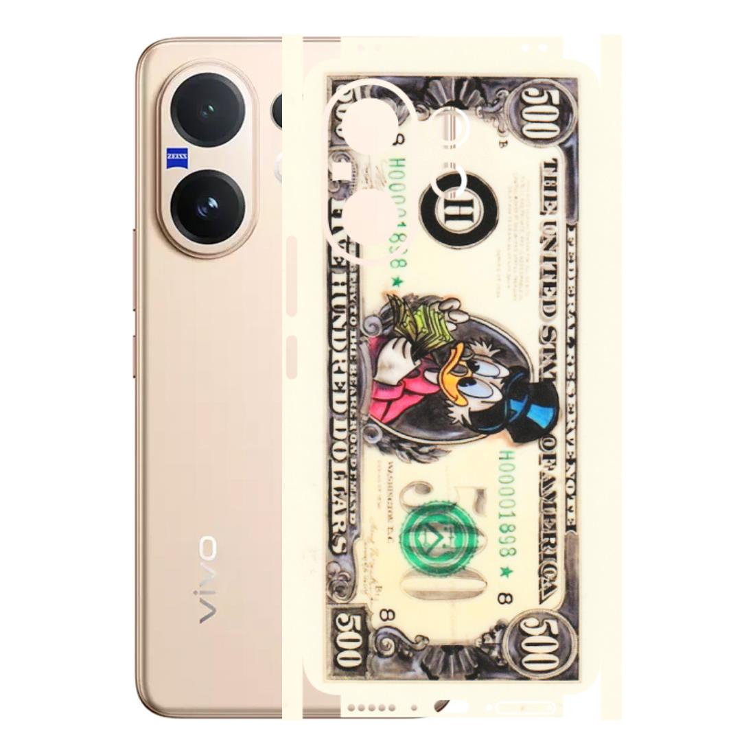 VIVO Z/V/X/T/U/S Series Phone Skins (All Models) - Five Hundred Dollar Duck - Transparent Finish (T-15) Vivo V60 5G