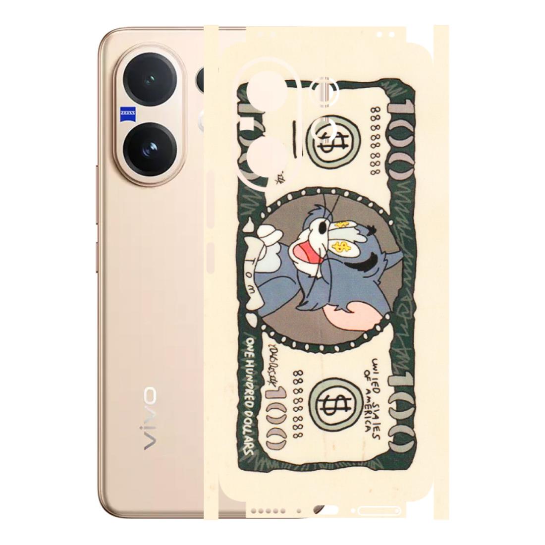 VIVO Z/V/X/T/U/S Series Phone Skins (All Models) - One Hundred Dollar Tom - Transparent Finish (T-16) Vivo V60 5G