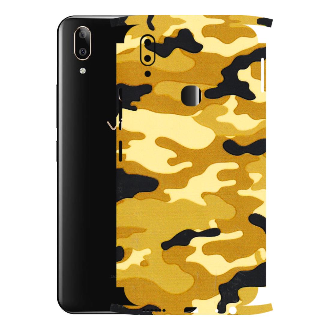VIVO Z/V/X/T/U/S Series Phone Skins (All Models) - Indian Camo - 3D Embossed Finish (L-228) Vivo V9 Pro