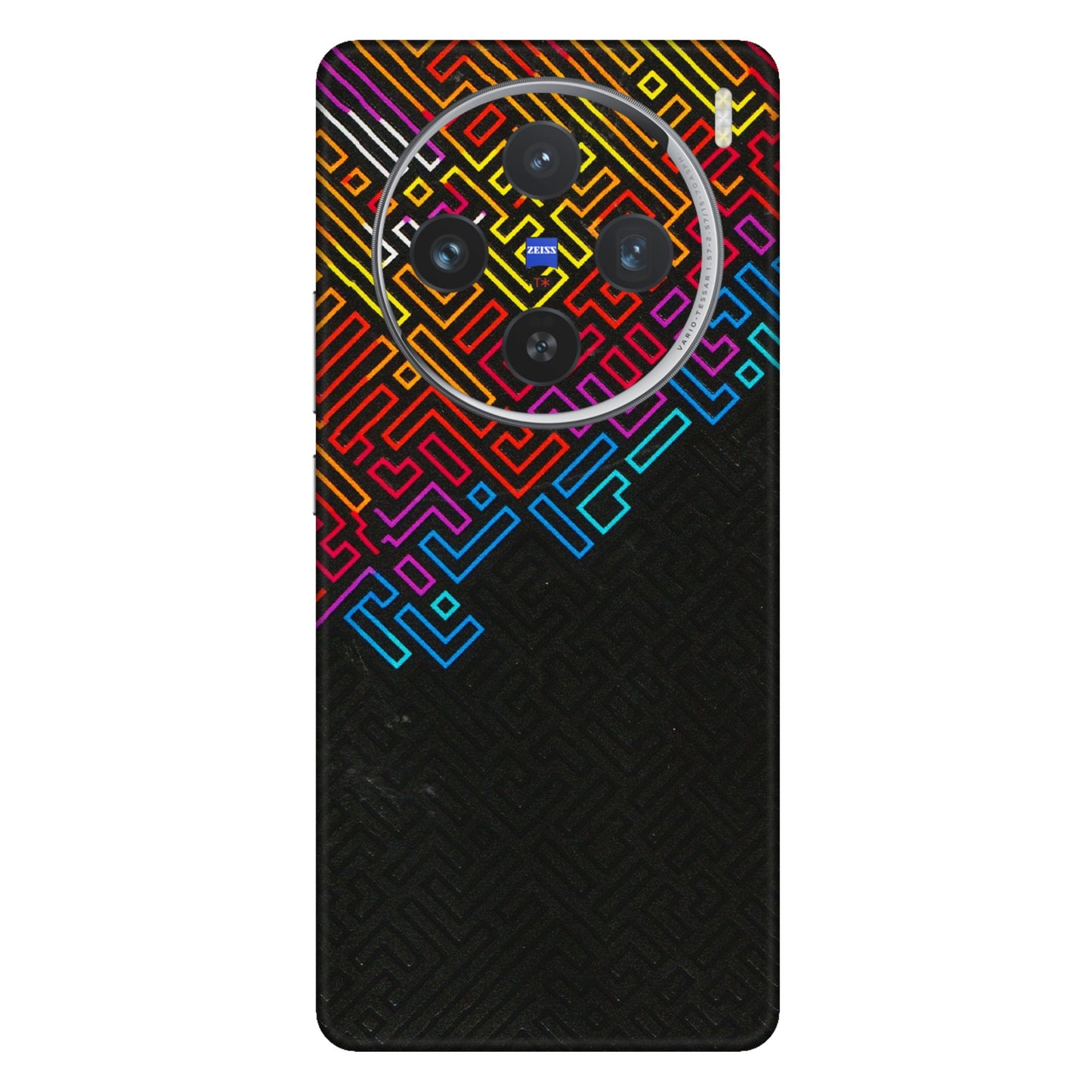 VIVO Z/V/X/T/U/S Series Phone Skins (All Models) - Dotme Pattern Art - 3D Embossed Finish (L-121) Vivo X100 (5G)