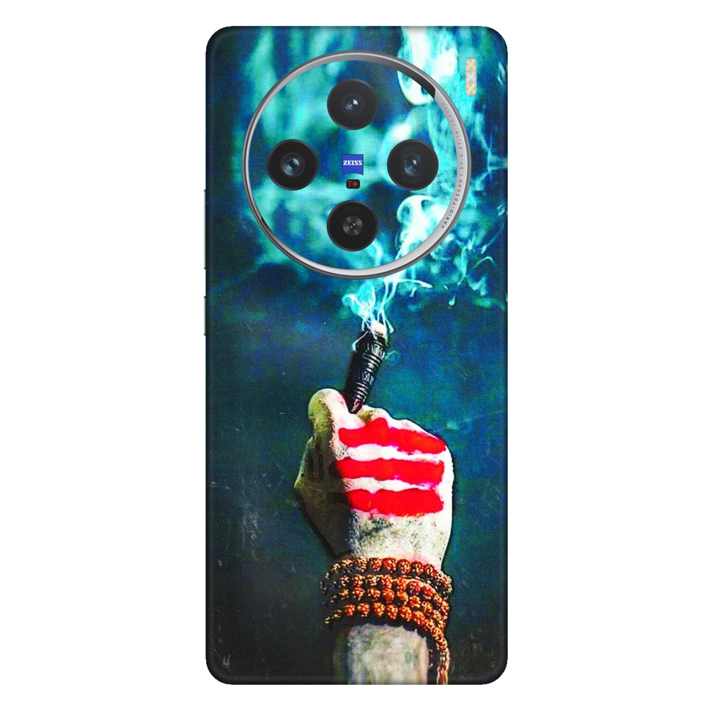 VIVO Z/V/X/T/U/S Series Phone Skins (All Models) - Mahadev Bhakt - 3D Embossed Finish (L-146) Vivo X100 (5G)