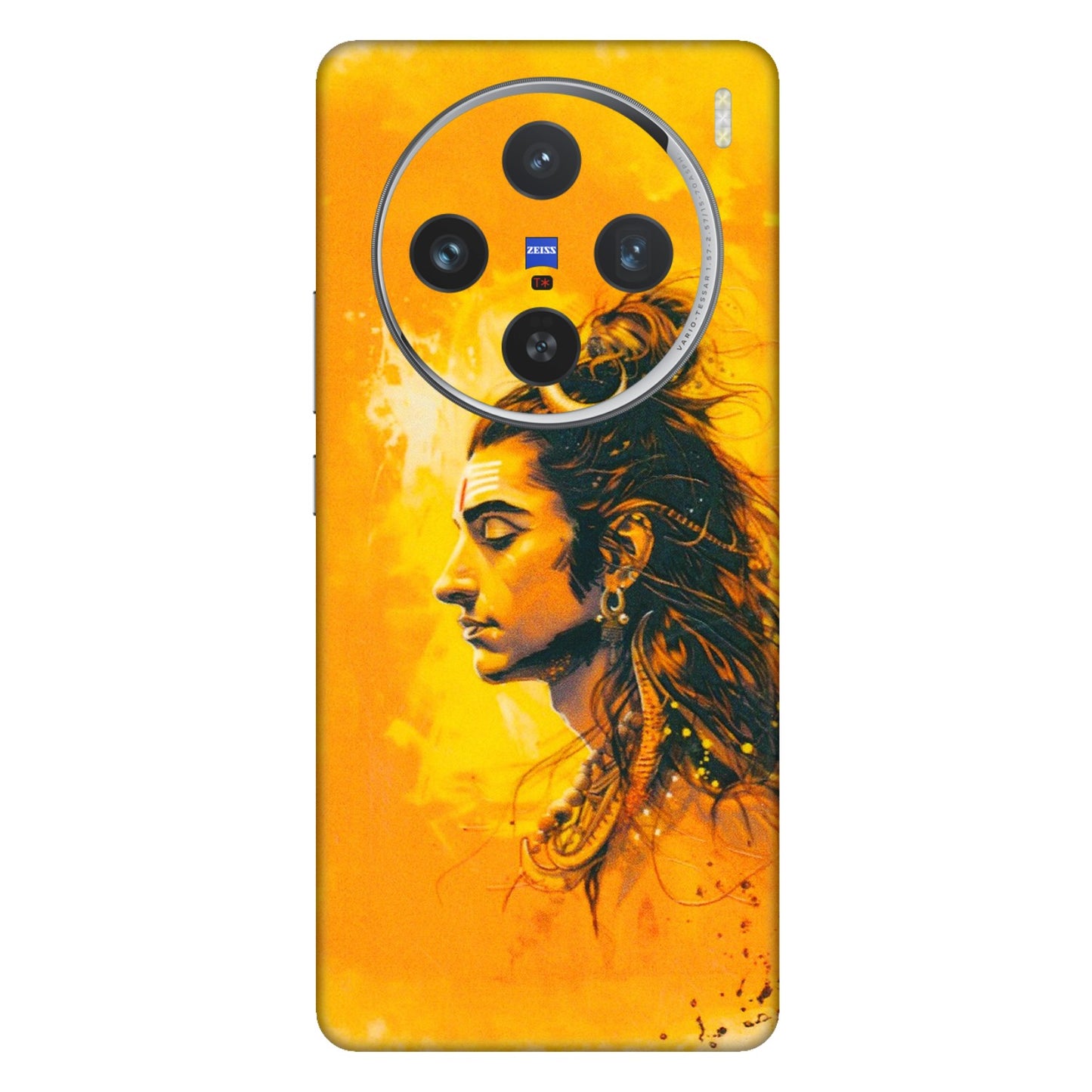 VIVO Z/V/X/T/U/S Series Phone Skins (All Models) - Shiv Shakti - 3D Embossed Finish (L-14) Vivo X100 (5G)