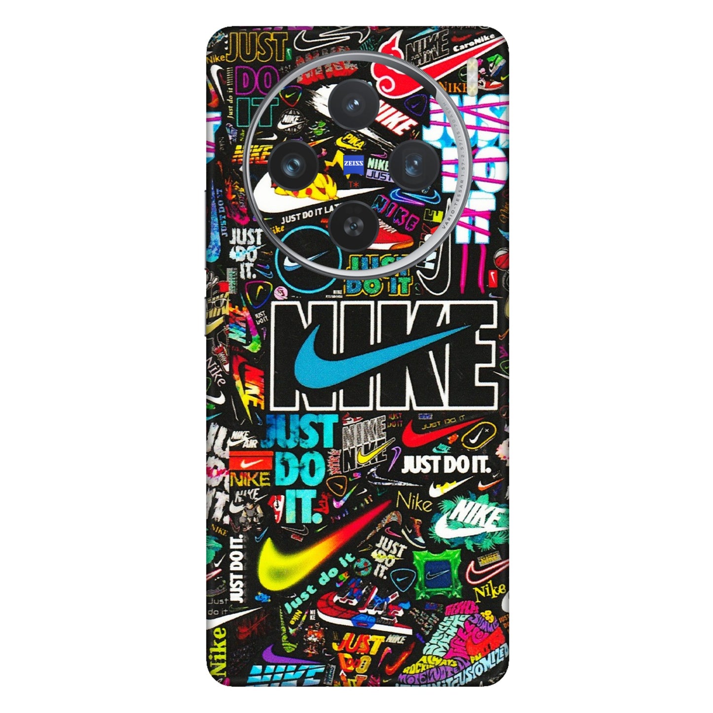 VIVO Z/V/X/T/U/S Series Phone Skins (All Models) - Just Do It Doodles - 3D Embossed Finish (L-166) Vivo X100 (5G)