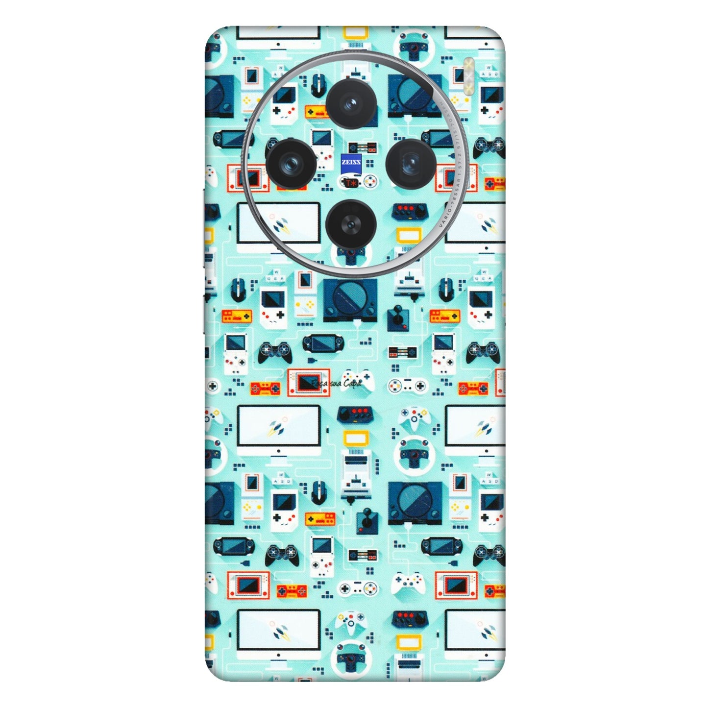 VIVO Z/V/X/T/U/S Series Phone Skins (All Models) - Gadgets Doodle - 3D Embossed Finish (L-184) Vivo X100 (5G)