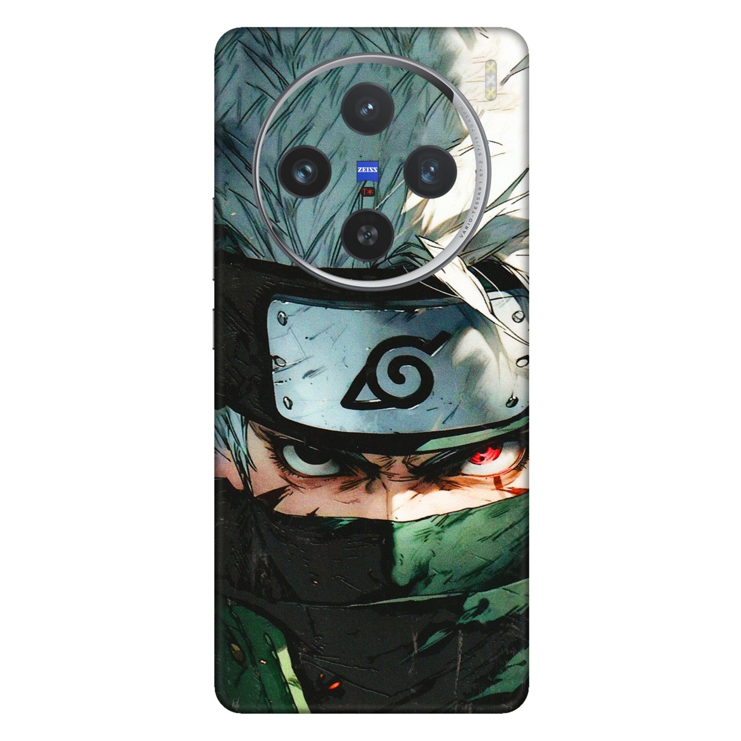 VIVO Z/V/X/T/U/S Series Phone Skins (All Models) - Kakashi Red Eye Focus - 3D Embossed Finish (L-227) Vivo X100 (5G)