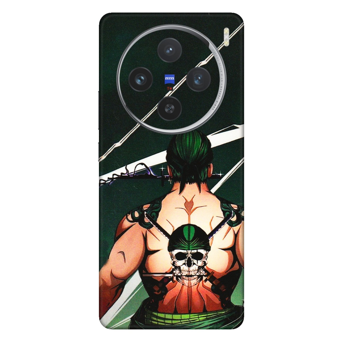 VIVO Z/V/X/T/U/S Series Phone Skins (All Models) - Zoro Anime - 3D Embossed Finish (L-23) Vivo X100 (5G)
