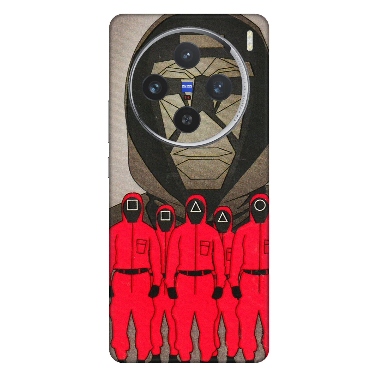 VIVO Z/V/X/T/U/S Series Phone Skins (All Models) - Squid Game Hero - 3D Embossed Finish (L-245) Vivo X100 (5G)