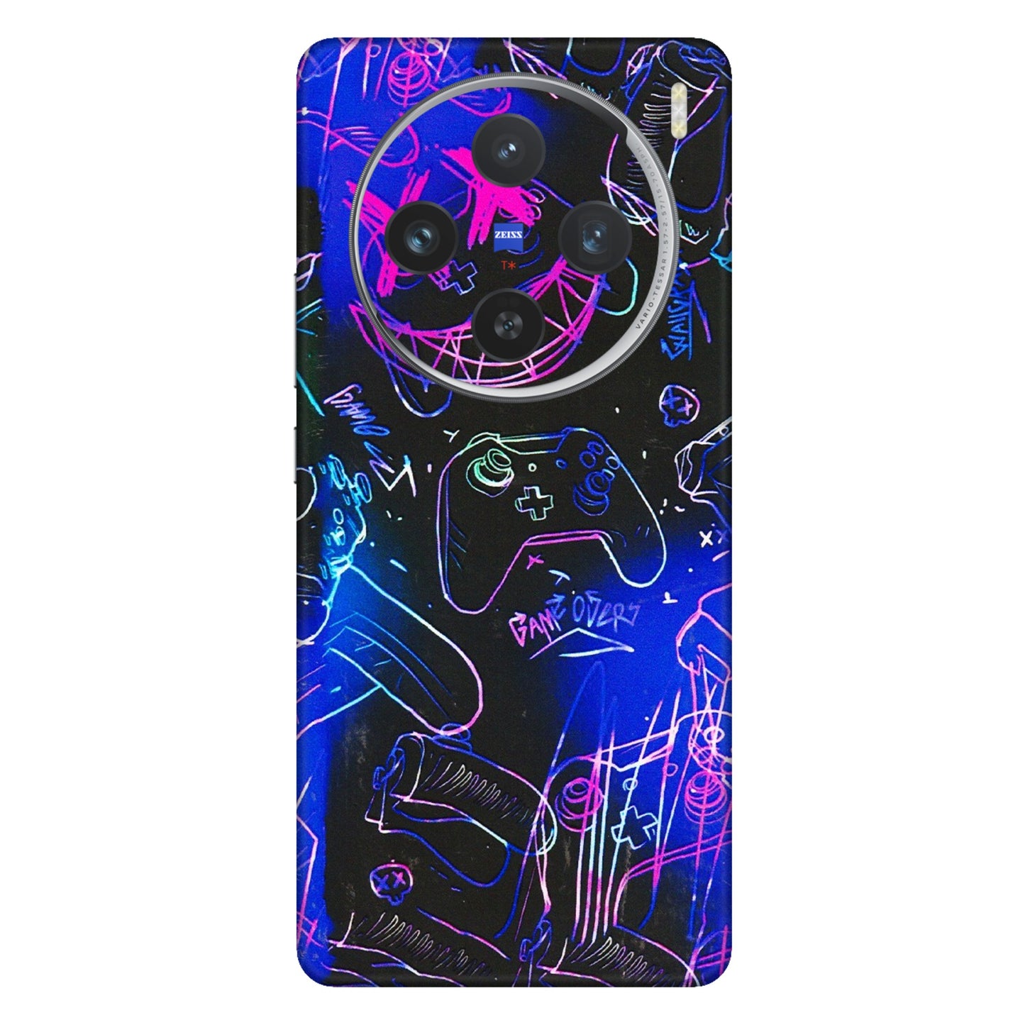 VIVO Z/V/X/T/U/S Series Phone Skins (All Models) - Gamers Paradise - 3D Embossed Finish (L-258) Vivo X100 (5G)