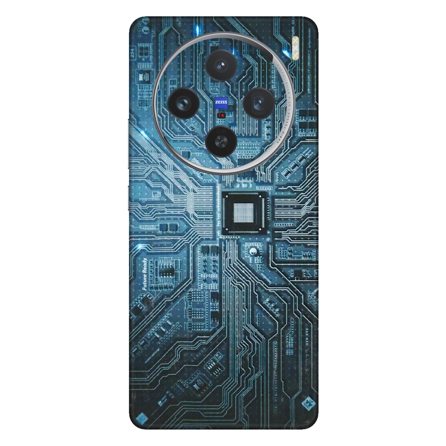 VIVO Z/V/X/T/U/S Series Phone Skins (All Models) - Original Circuit - 3D Embossed Finish (L-267) Vivo X100 (5G)