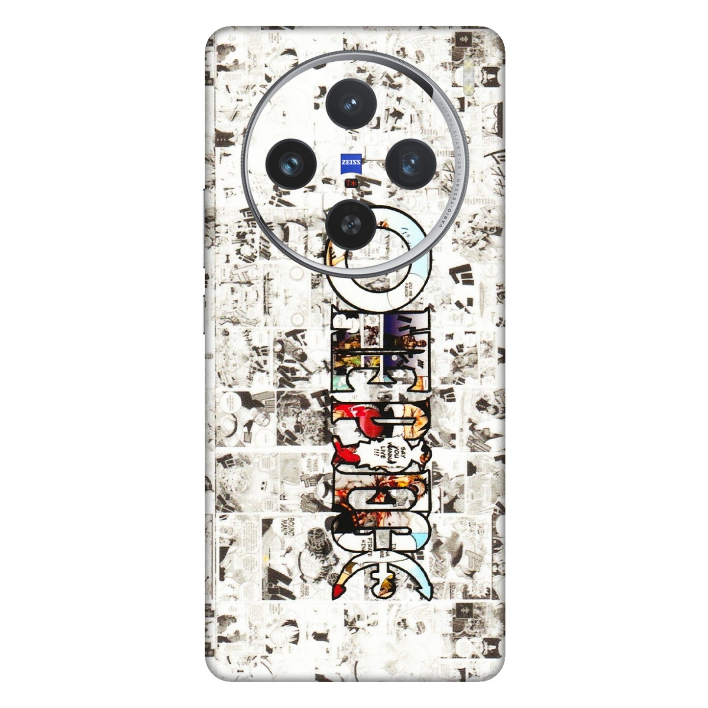 VIVO Z/V/X/T/U/S Series Phone Skins (All Models) - One Piece Manga - 3D Embossed Finish (L-26) Vivo X100 (5G)