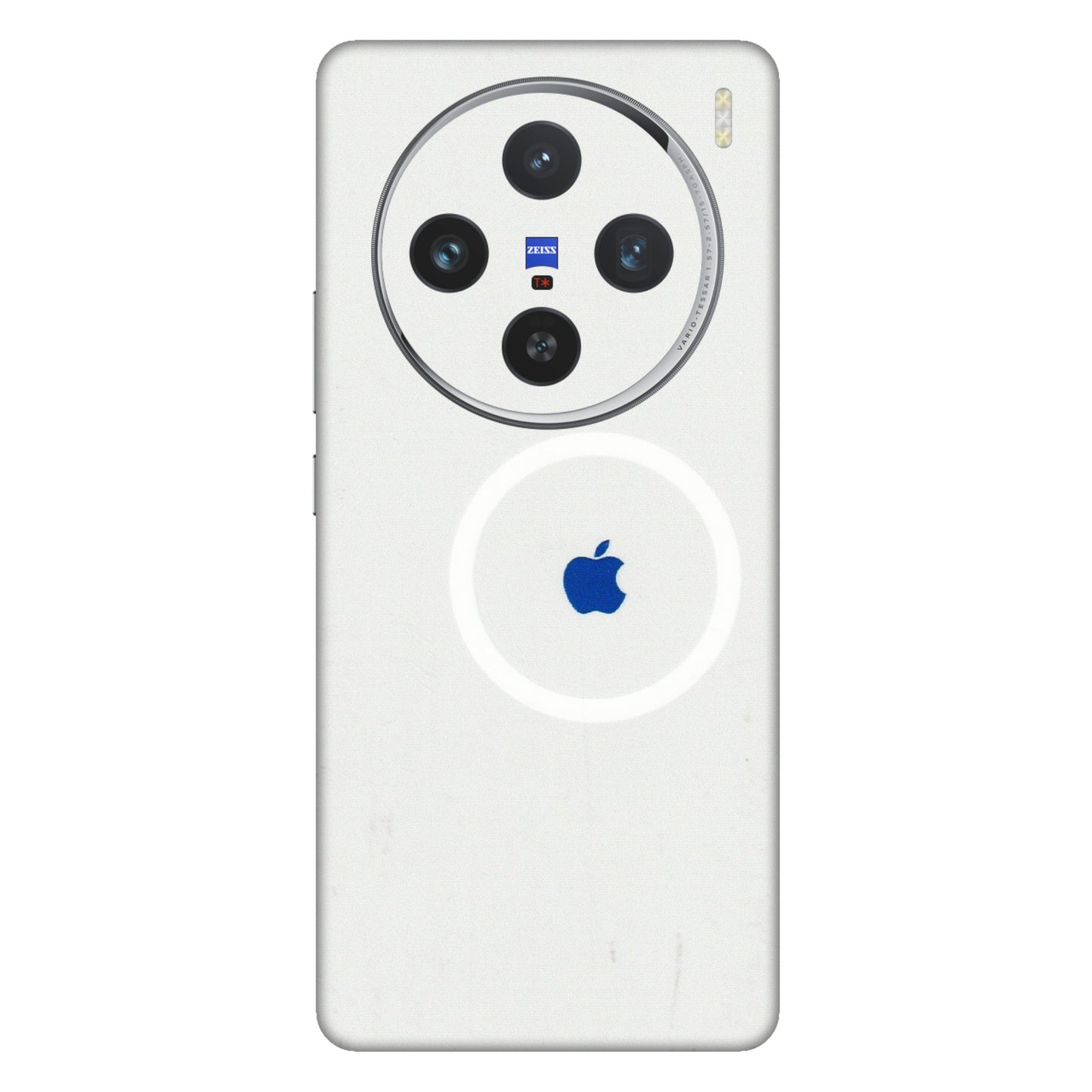 VIVO Z/V/X/T/U/S Series Phone Skins (All Models) - iPhone Magsafe Logo - 3D Embossed Finish (L-320) Vivo X100 (5G)