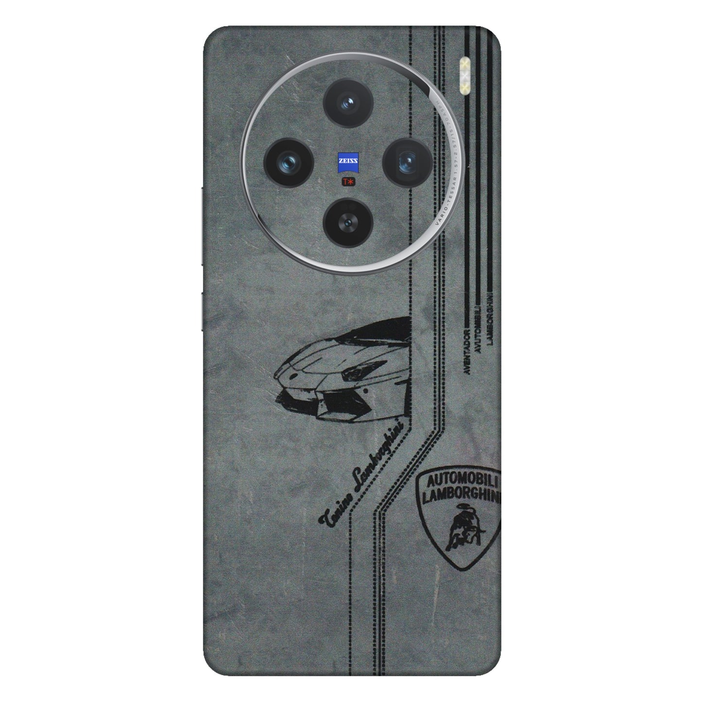 VIVO Z/V/X/T/U/S Series Phone Skins (All Models) - New Lamborgini Aventador - 3D Embossed Finish (L-321) Vivo X100 (5G)
