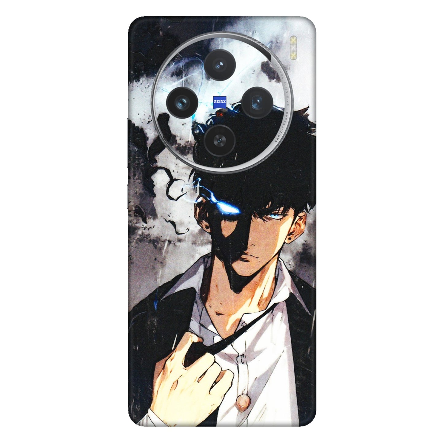 VIVO Z/V/X/T/U/S Series Phone Skins (All Models) - Sung Jinwoo Manhwa Anime - 3D Embossed Finish (L-328) Vivo X100 (5G)