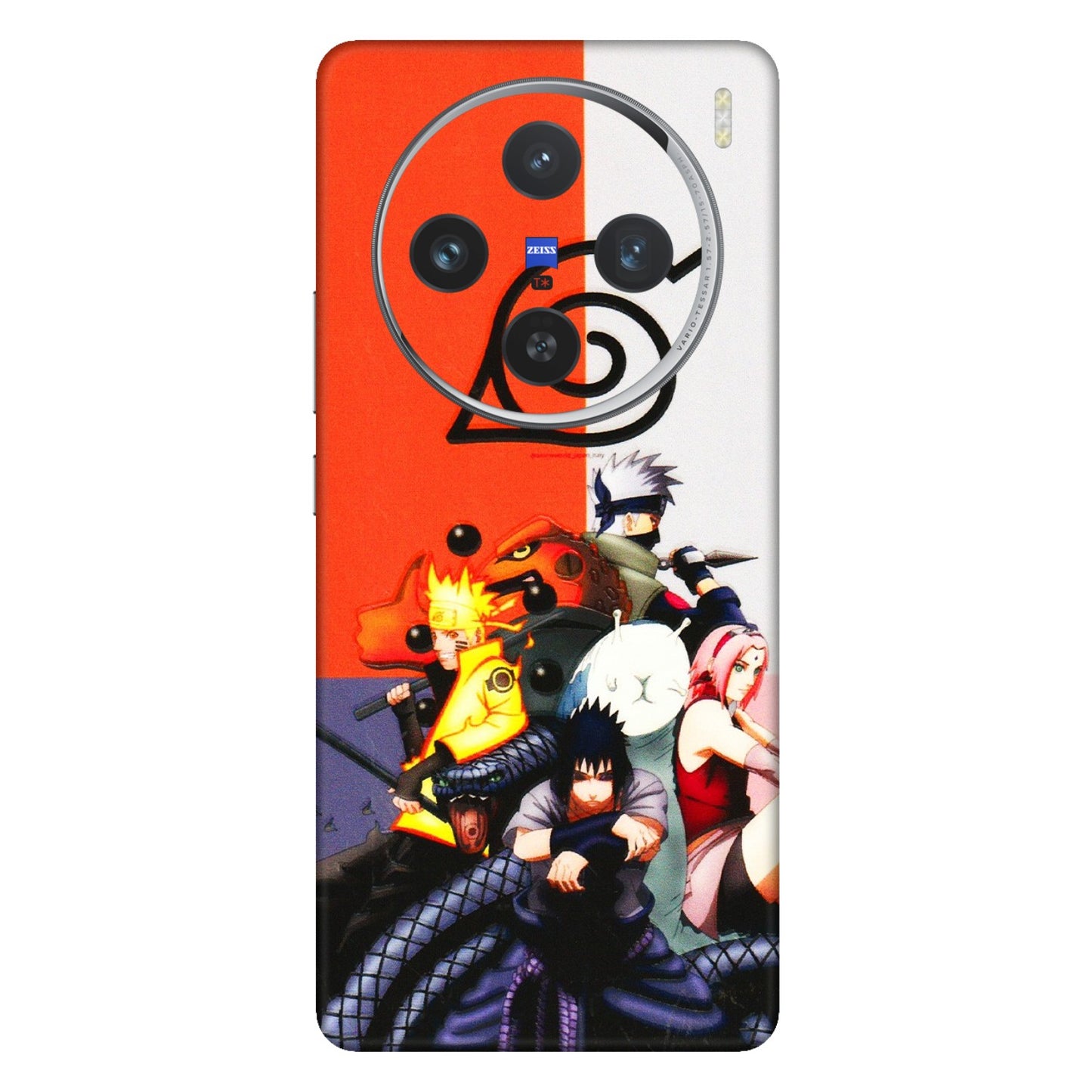 VIVO Z/V/X/T/U/S Series Phone Skins (All Models) - Naruto Final Fight - 3D Embossed Finish (L-33) Vivo X100 (5G)