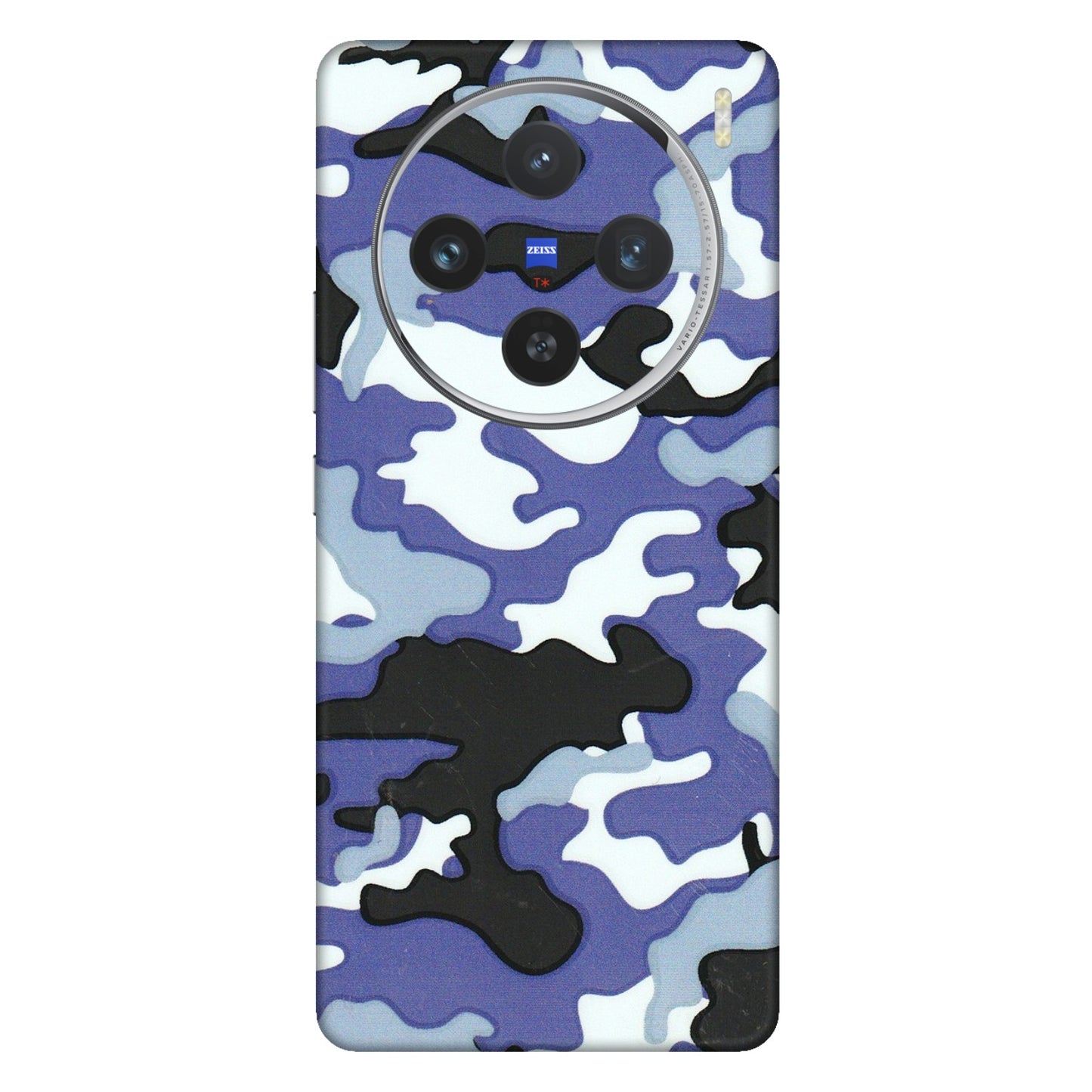 VIVO Z/V/X/T/U/S Series Phone Skins (All Models) - Powerfull Military Camoflauge - 3D Embossed Finish (L-49) Vivo X100 (5G)