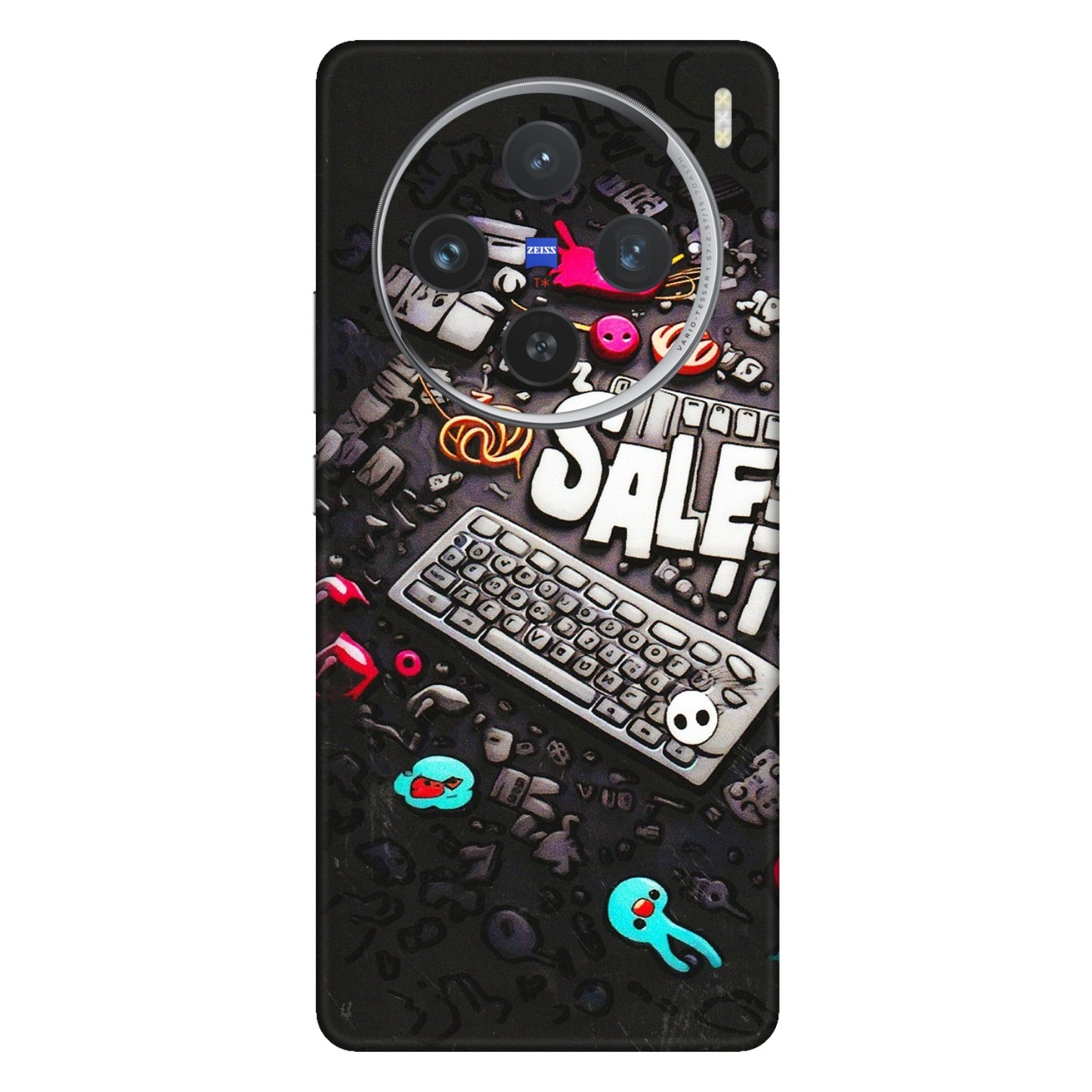 VIVO Z/V/X/T/U/S Series Phone Skins (All Models) - Gadgets Sale - 3D Embossed Finish (L-50) Vivo X100 (5G)