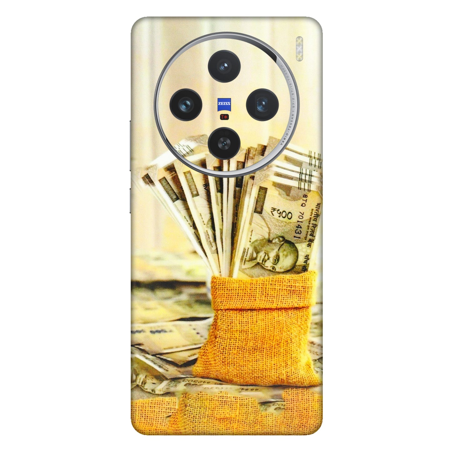 VIVO Z/V/X/T/U/S Series Phone Skins (All Models) - Show Me The Money - 3D Embossed Finish (L-52) Vivo X100 (5G)