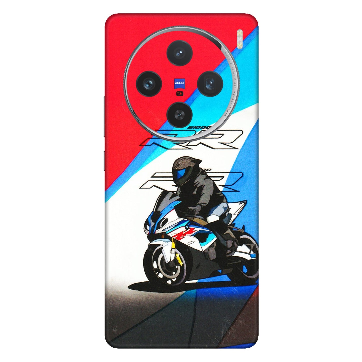 VIVO Z/V/X/T/U/S Series Phone Skins (All Models) - Bikers Love - 3D Embossed Finish (L-58) Vivo X100 (5G)