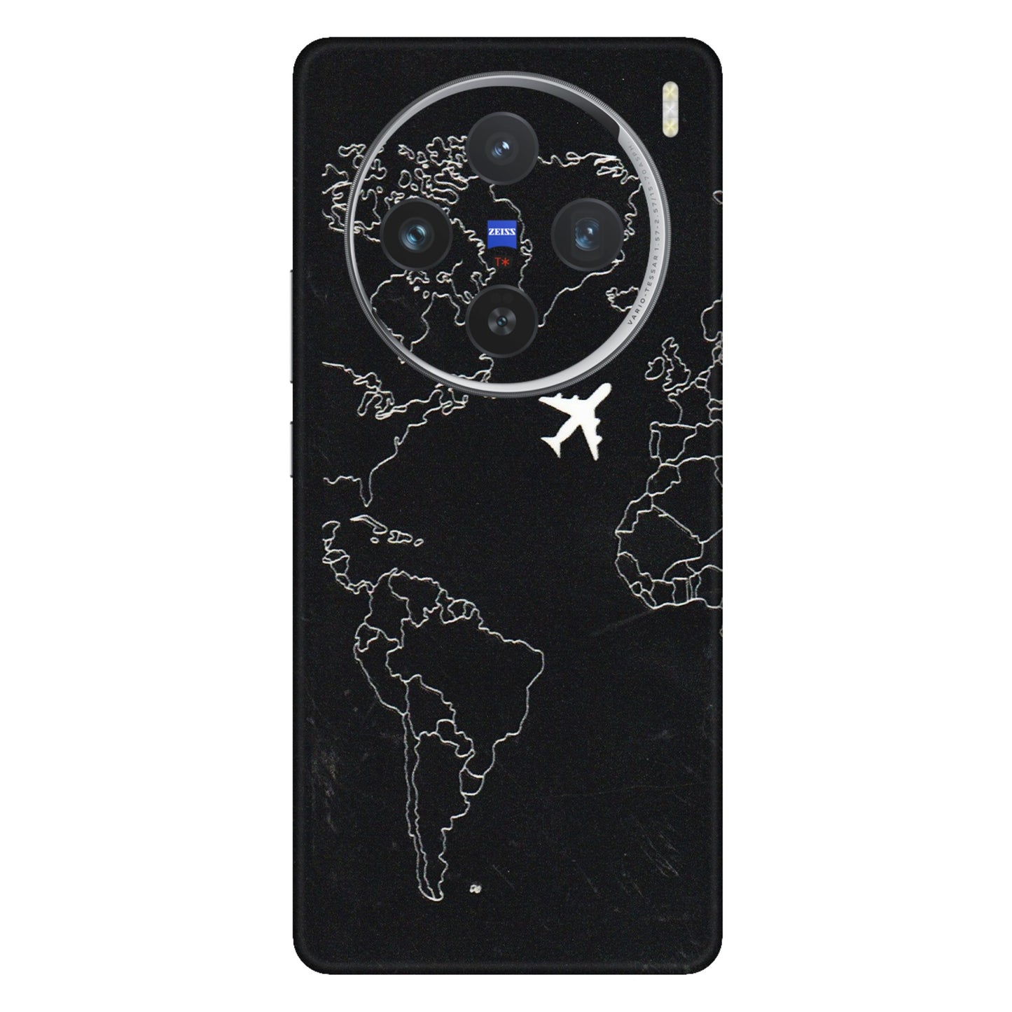 VIVO Z/V/X/T/U/S Series Phone Skins (All Models) - Never Ending Travel - 3D Embossed Finish (L-79) Vivo X100 (5G)