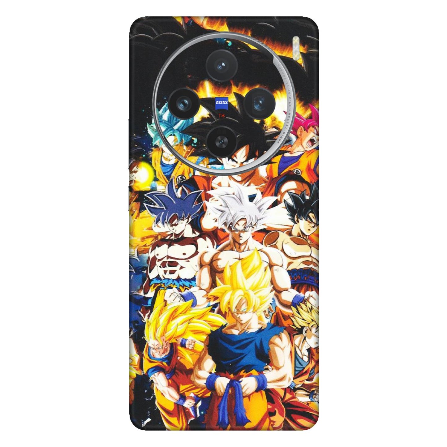 VIVO Z/V/X/T/U/S Series Phone Skins (All Models) - Ultimate Dragon Ball Z - Matte Finish (M-100) Vivo X100 (5G)