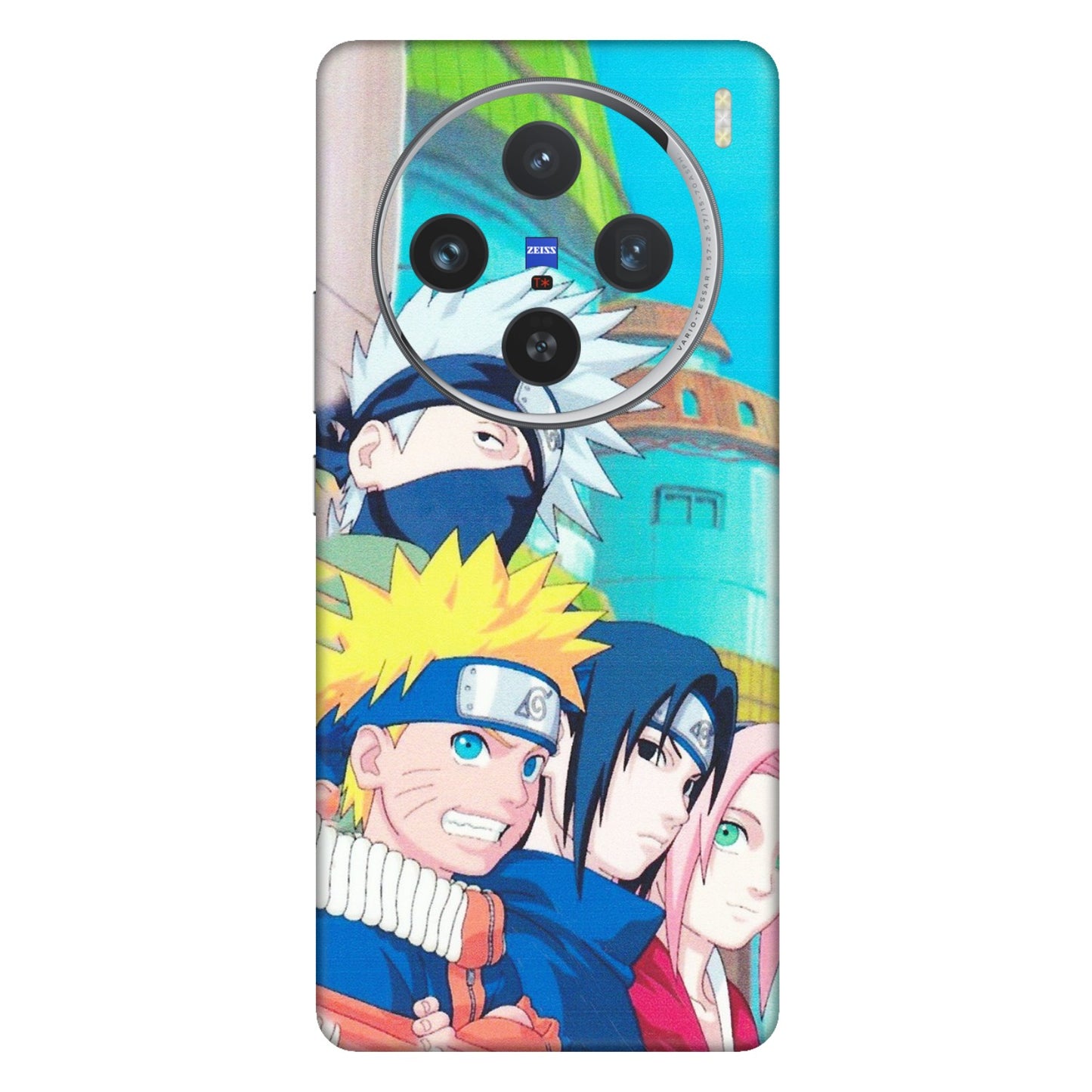 VIVO Z/V/X/T/U/S Series Phone Skins (All Models) - Team Minato And Kakashi - Matte Finish (M-101) Vivo X100 (5G)