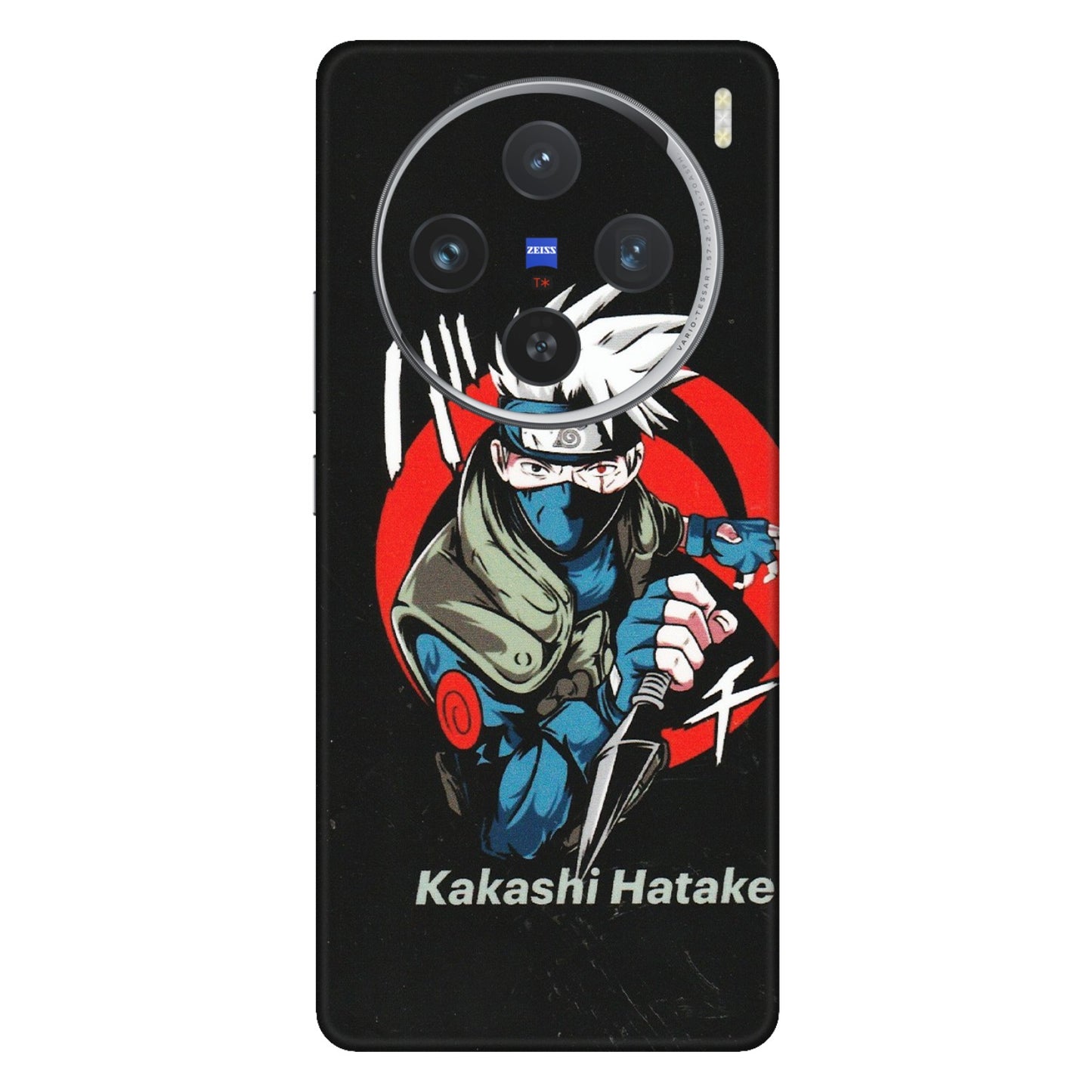 VIVO Z/V/X/T/U/S Series Phone Skins (All Models) - Naruto Kakashi Hatake Killer - Matte Finish (M-114) Vivo X100 (5G)