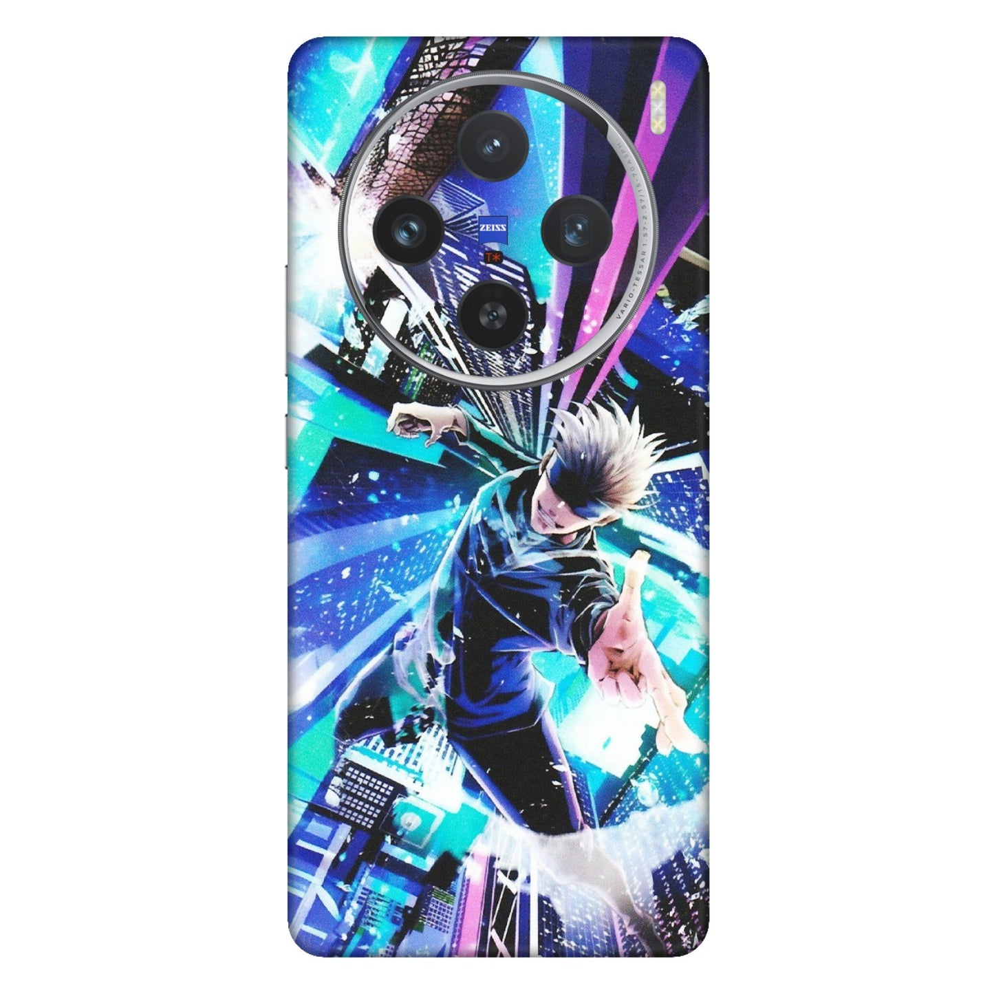 VIVO Z/V/X/T/U/S Series Phone Skins (All Models) - Manga Action Jujustu Kaisen Anime - Matte Finish (M-155) Vivo X100 (5G)