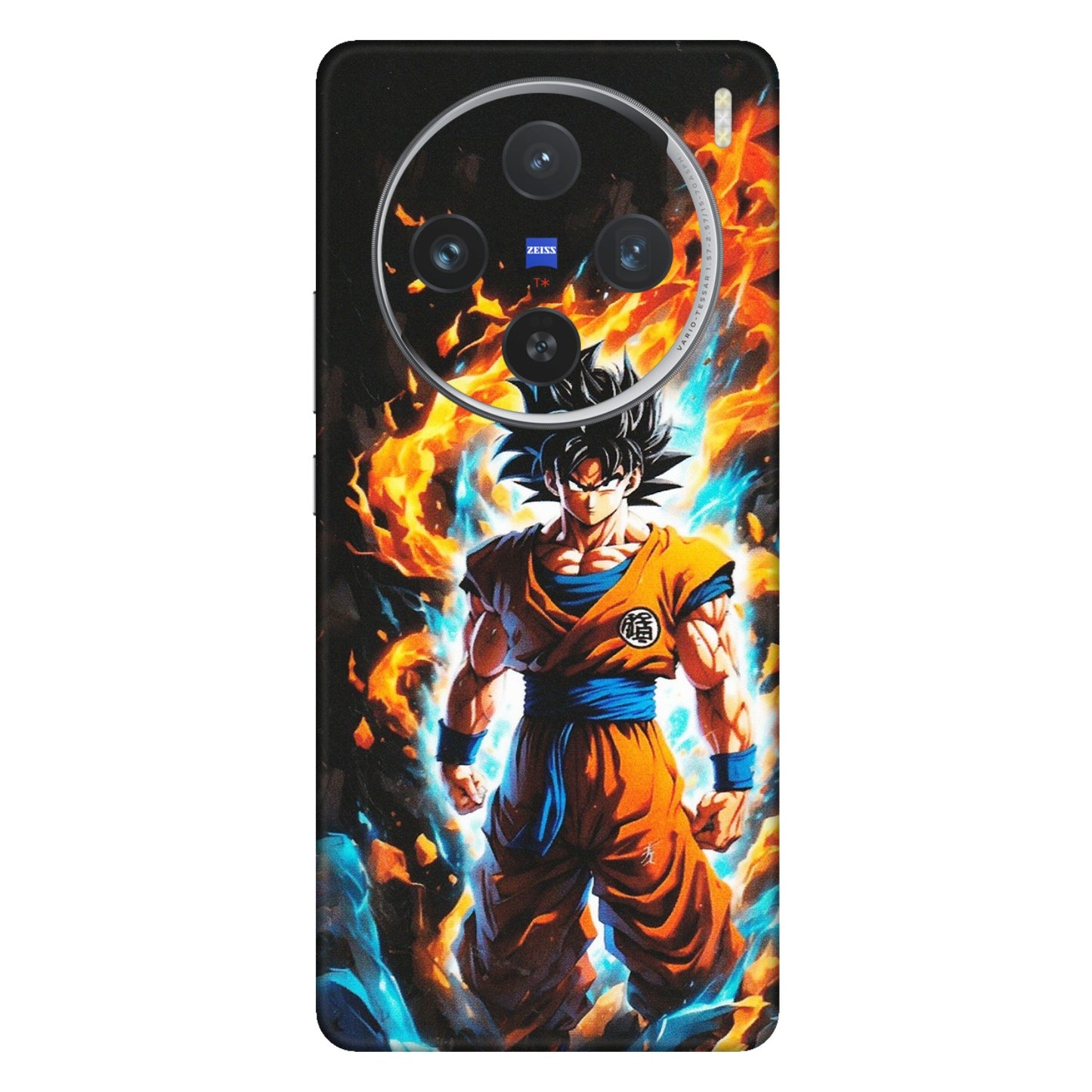 VIVO Z/V/X/T/U/S Series Phone Skins (All Models) - Goku Transformation Anime - Matte Finish (M-159) Vivo X100 (5G)