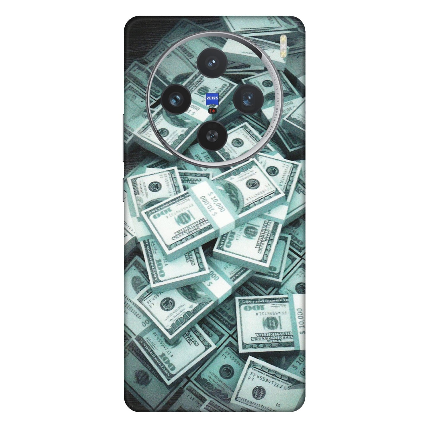 VIVO Z/V/X/T/U/S Series Phone Skins (All Models) - Hundred Dollar Bill - Matte Finish (M-162) Vivo X100 (5G)