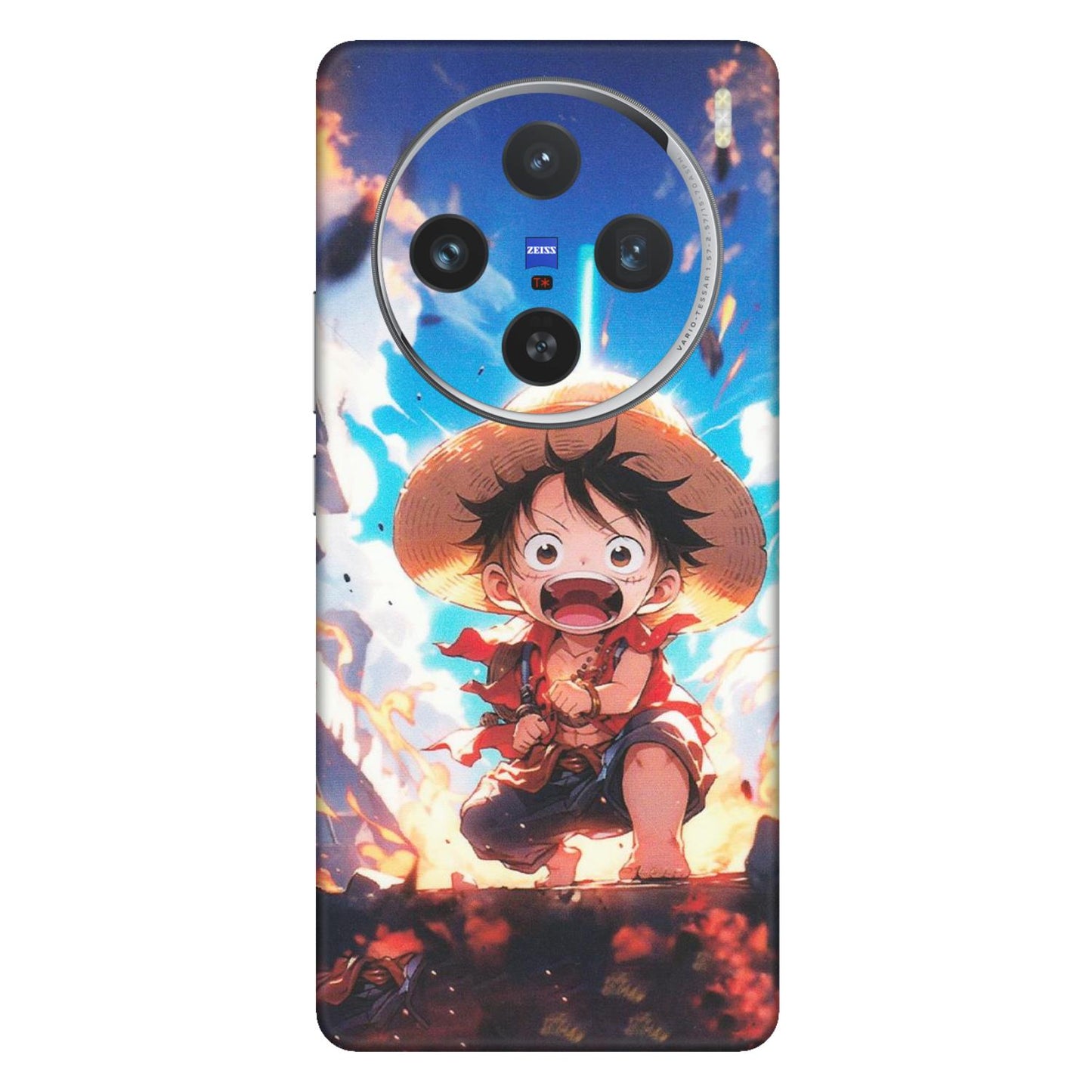 VIVO Z/V/X/T/U/S Series Phone Skins (All Models) - Toon One Piece Cute Character - Matte Finish (M-35) Vivo X100 (5G)