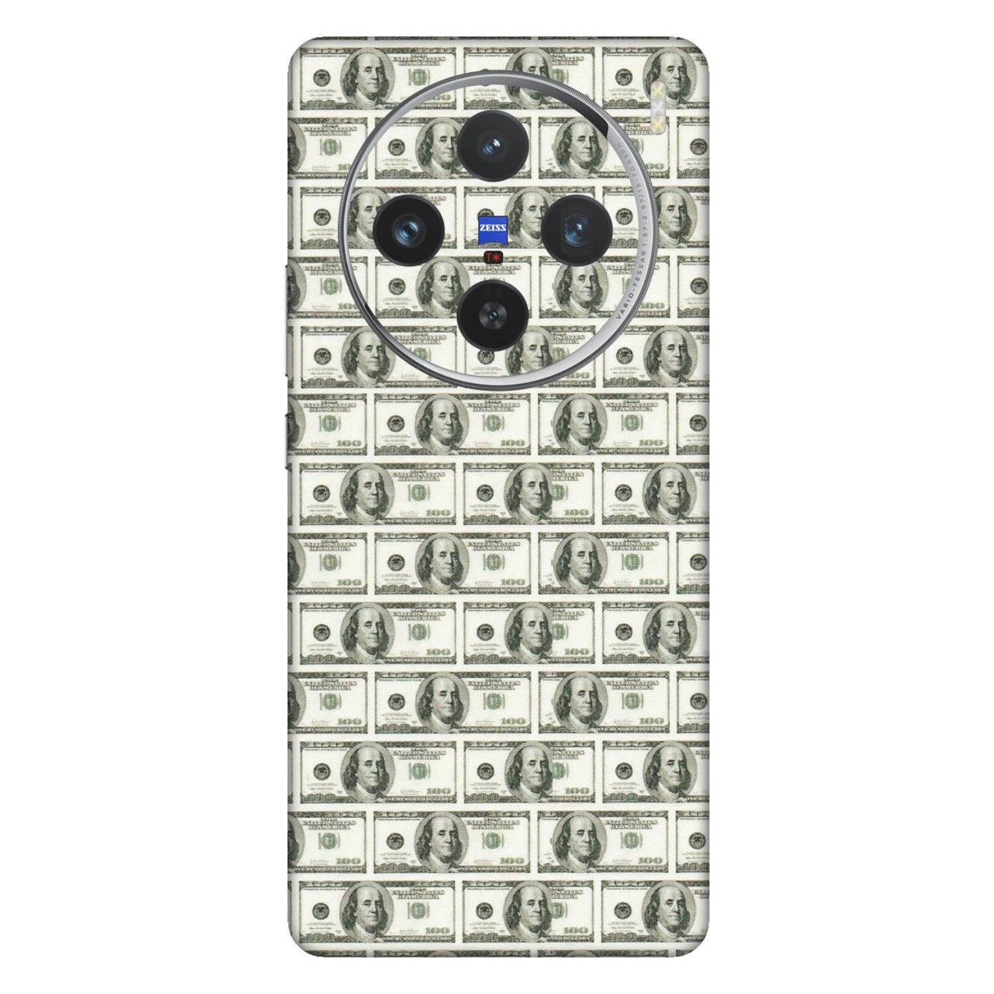 VIVO Z/V/X/T/U/S Series Phone Skins (All Models) - I Love Dollars - Matte Finish (M-40) Vivo X100 (5G)