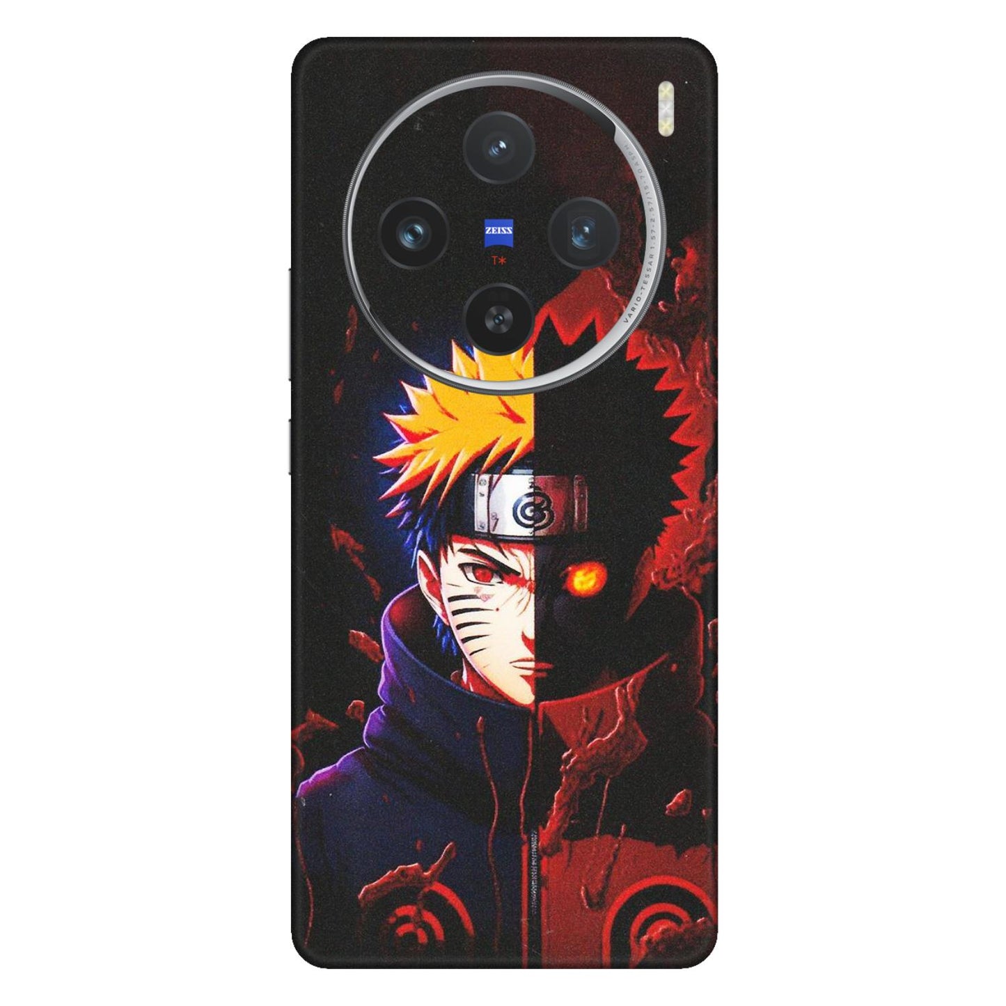 VIVO Z/V/X/T/U/S Series Phone Skins (All Models) - Naruto X Evil - Matte Finish (M-70) Vivo X100 (5G)