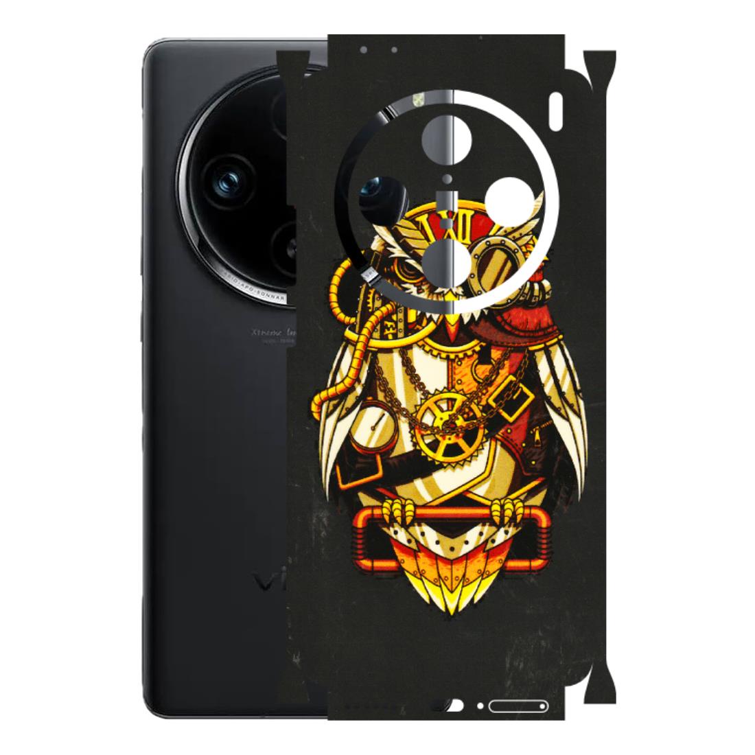 VIVO Z/V/X/T/U/S Series Phone Skins (All Models) - Classy Smart Owl - 3D Embossed Finish (L-144) Vivo X100 Pro