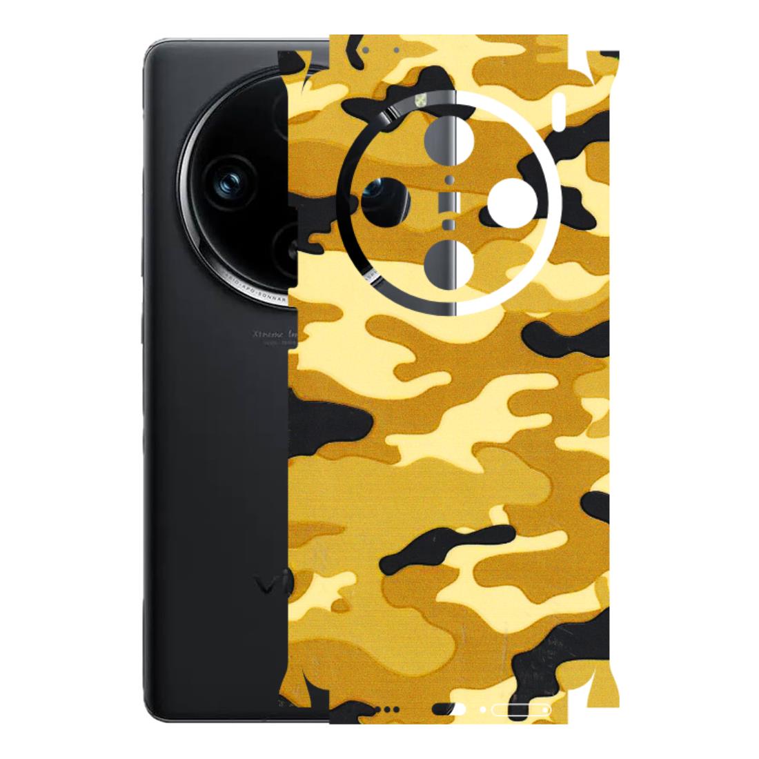 VIVO Z/V/X/T/U/S Series Phone Skins (All Models) - Indian Camo - 3D Embossed Finish (L-228) Vivo X100 Pro