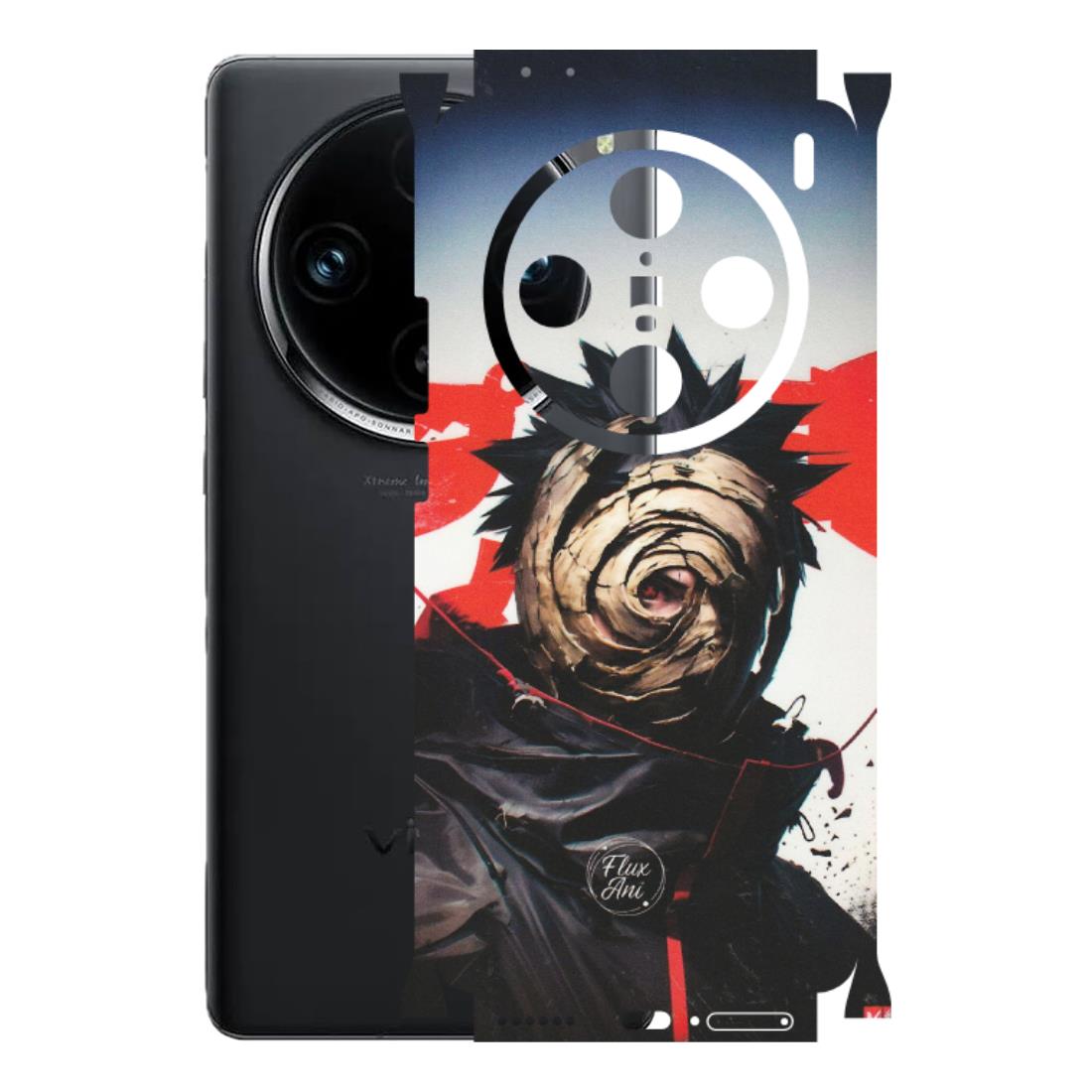 VIVO Z/V/X/T/U/S Series Phone Skins (All Models) - Obito Uchiha Cool Anime - Matte Finish (M-134) Vivo X100 Pro