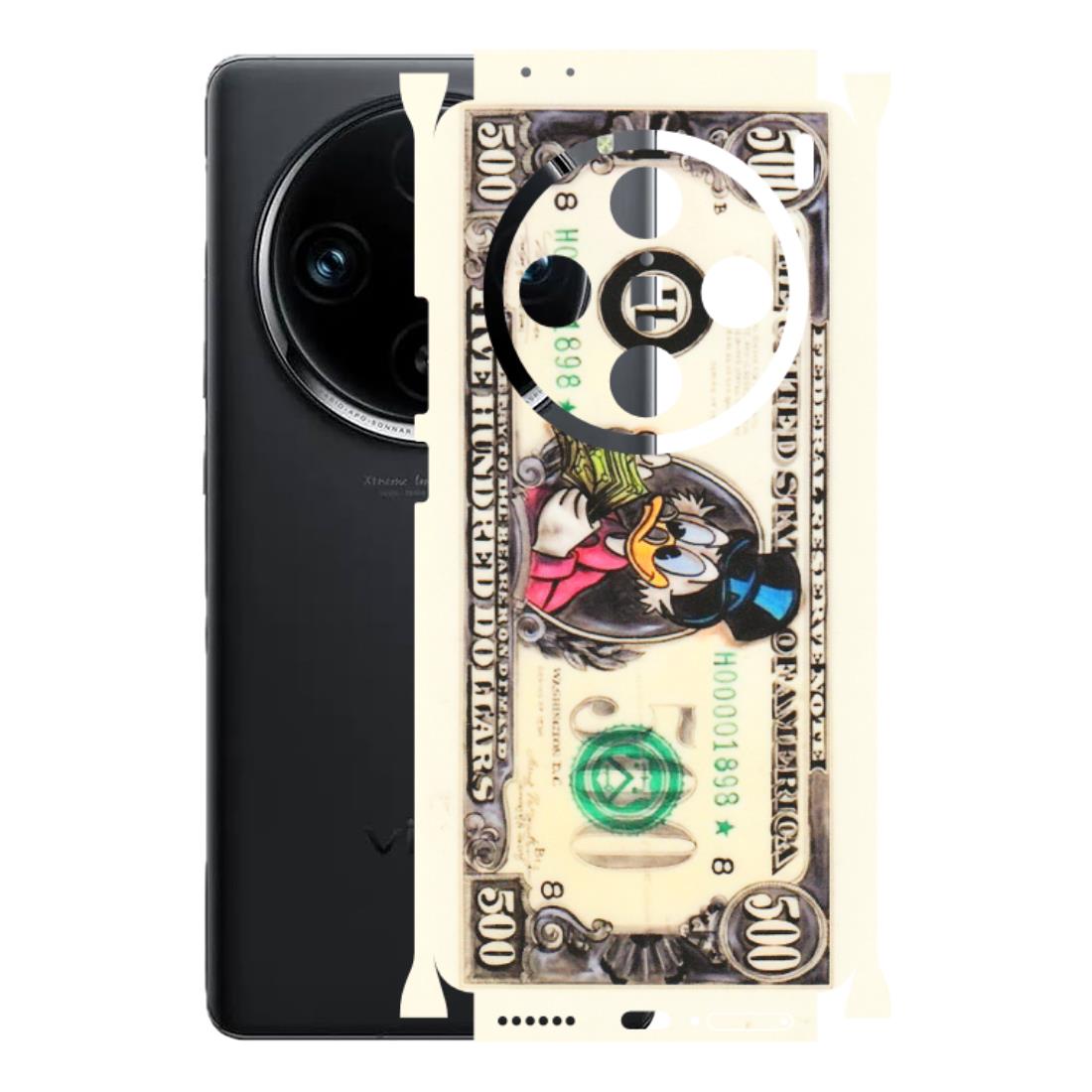 VIVO Z/V/X/T/U/S Series Phone Skins (All Models) - Five Hundred Dollar Duck - Transparent Finish (T-15) Vivo X100 Pro