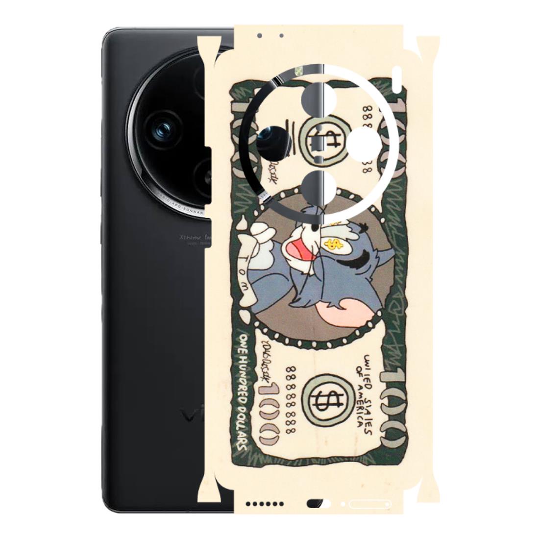 VIVO Z/V/X/T/U/S Series Phone Skins (All Models) - One Hundred Dollar Tom - Transparent Finish (T-16) Vivo X100 Pro