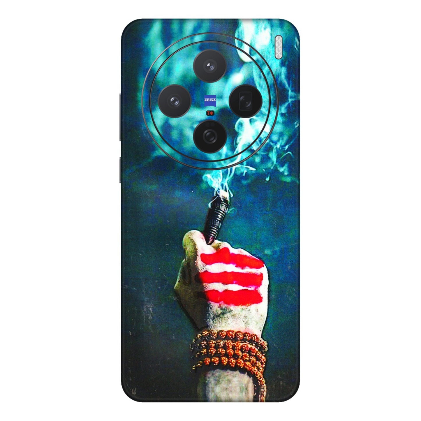 VIVO Z/V/X/T/U/S Series Phone Skins (All Models) - Mahadev Bhakt - 3D Embossed Finish (L-146) Vivo X200 (5G)