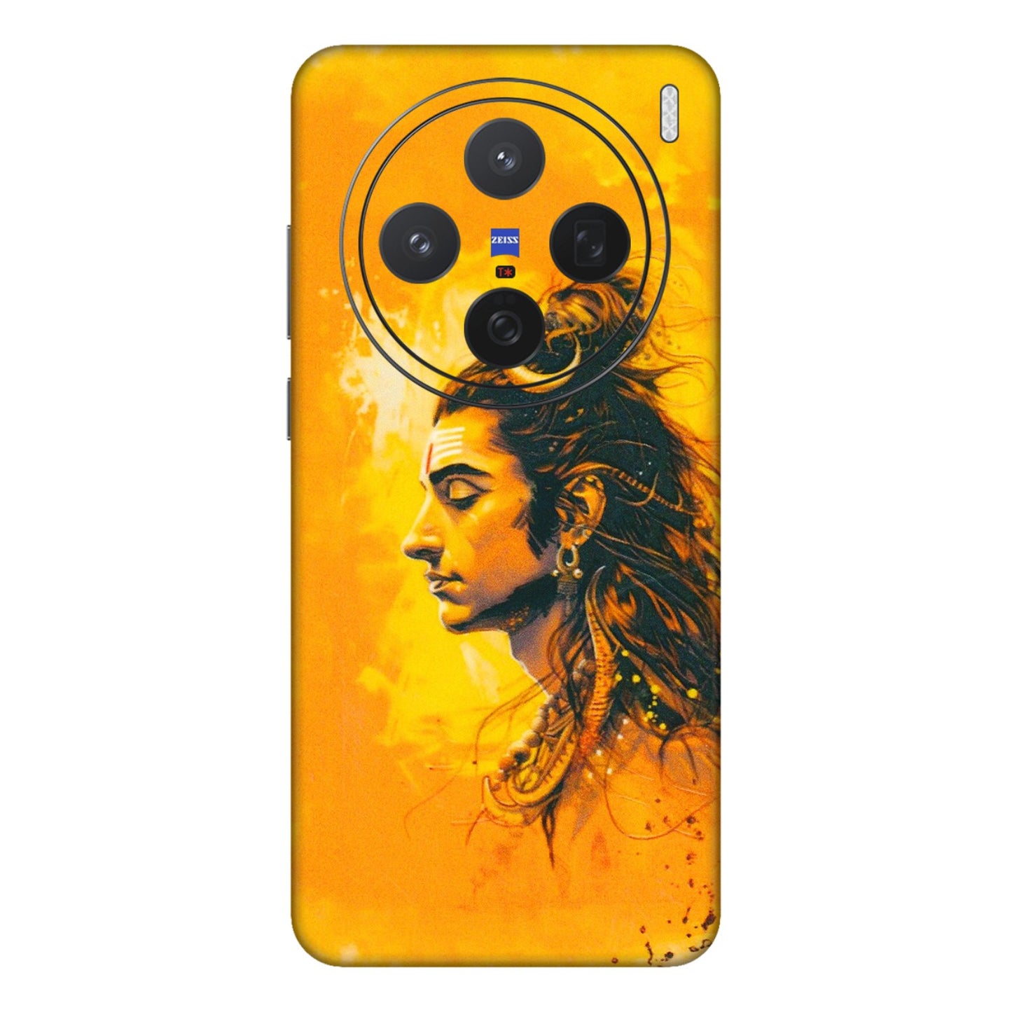 VIVO Z/V/X/T/U/S Series Phone Skins (All Models) - Shiv Shakti - 3D Embossed Finish (L-14) Vivo X200 (5G)