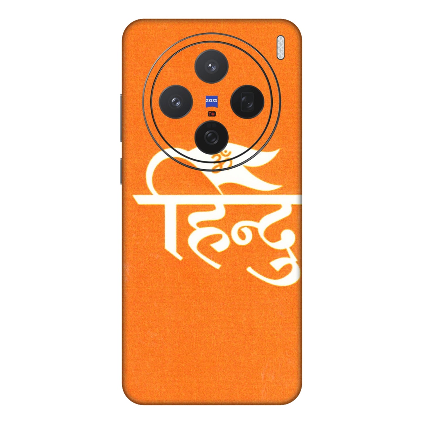 VIVO Z/V/X/T/U/S Series Phone Skins (All Models) - Hindu Kesari - 3D Embossed Finish (L-154) Vivo X200 (5G)